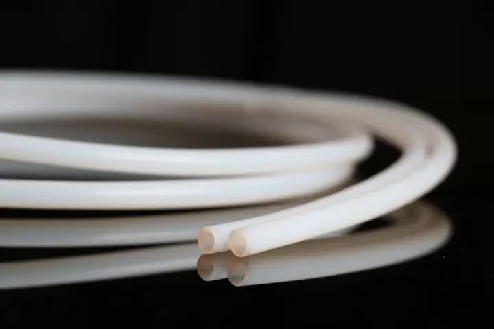 Natural PTFE tube
